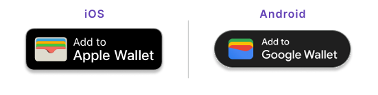 Add to Apple Wallet badges